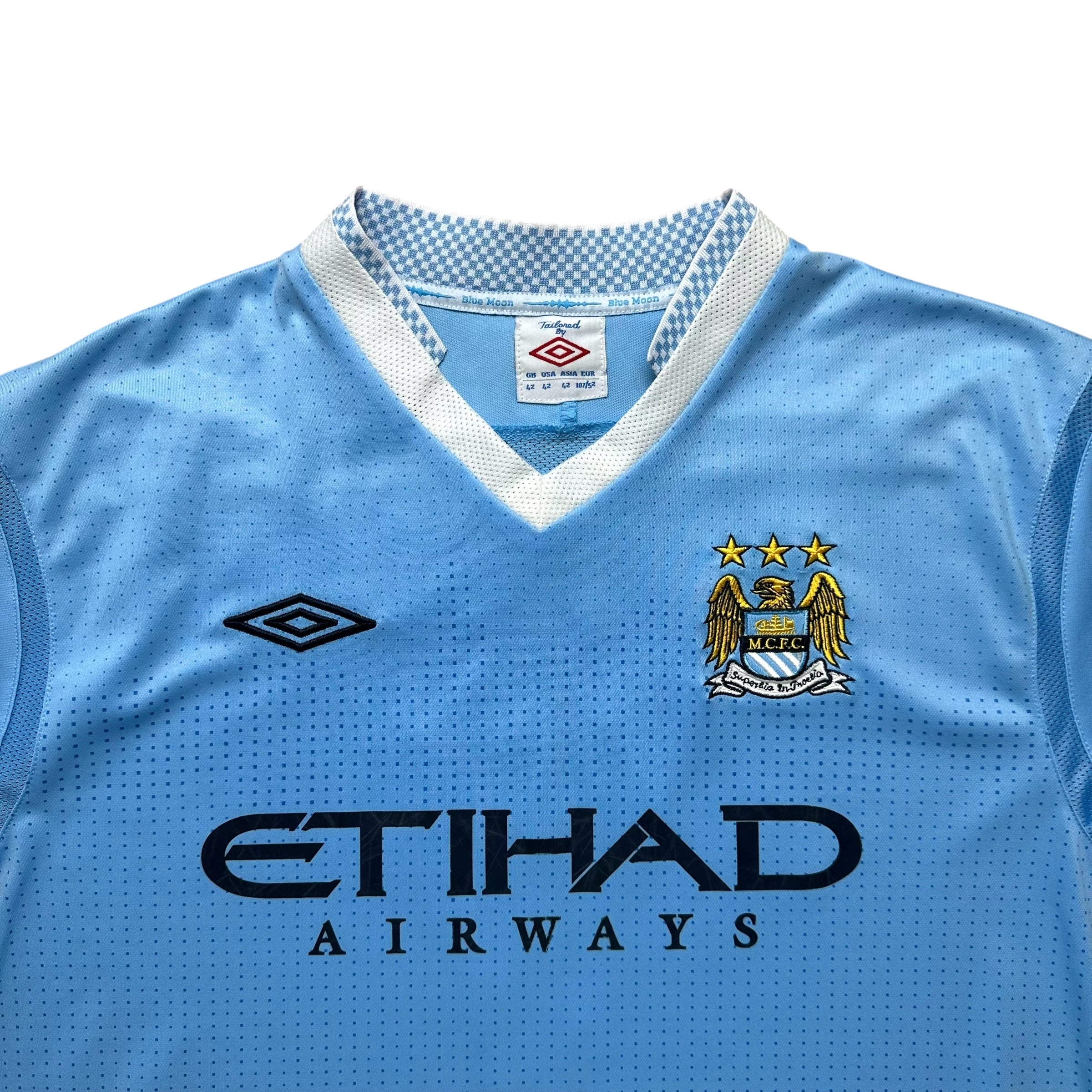Manchester City 2011-12 Home Shirt (M) Milner #7